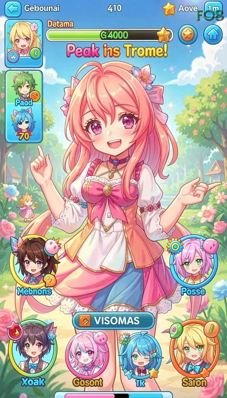 Cuplikan layar menu unduhan fo8 untuk perangkat Android