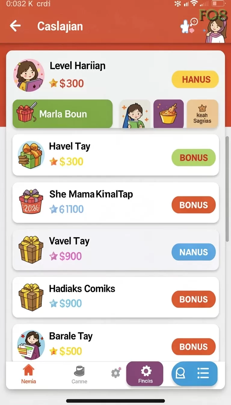 Pratinjau antarmuka fo8 — aplikasi APK resmi Android v2.5.6